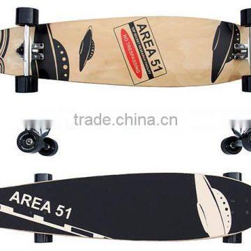 Skateboard wooden cruiser TWIN TIP RIDER LONGBOARD