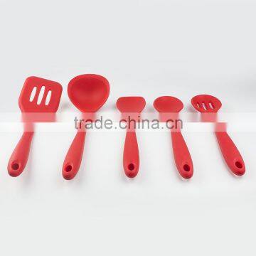 2016 China Supplier New Hot Dinnerware Silicone Solid Spoon photo-4