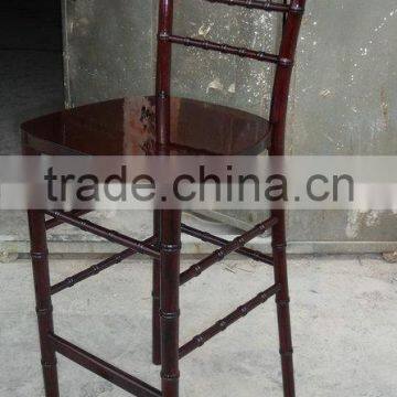 Wooden Cross Back High Back Hotel Chair Banquet Dining Chairs photo-2