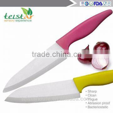 Soft Grip Handle Sharp White Blade 5.5" Ceramic Knife photo-4