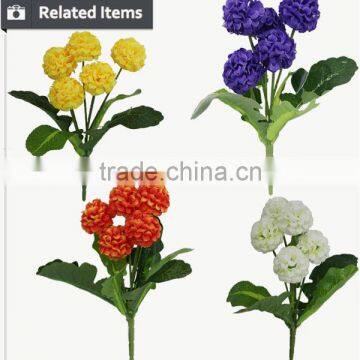 High Quality Artificial Flowers Tiny Hydrangea-5 Heads for Sales photo-3