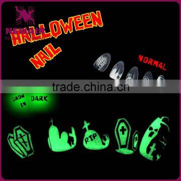 High quality full cover customized Holloween nail art design