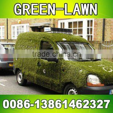 plastic artificial grass turf by wuxi city Green Lawn