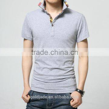 Wholesale High Quality 100% Cotton Plain Sport Polo Shirt for Men