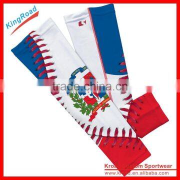 Fashion Striped Arm Sleeves Cover UV Sun Protection for Cycling Basketball, Golf, Football photo-5