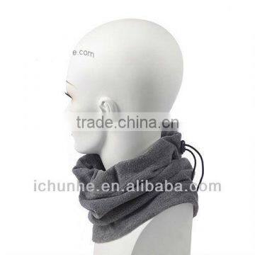 soft,warm,windproof gray adult fleece neck Gaiter scarf factory