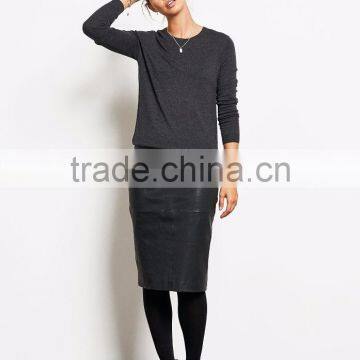 Fitted Fully Fashioned Knitwear Soft Knitting Fabric Ladies Cardigan Knitting Patterns photo-2