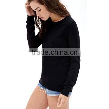 Submissive Pink Women Style Pullover Knit Sweater for Autumn photo-5