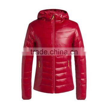 OEM Fashion ultra light nylon down jackets/women slim fit Women Light Down Jacket For Outdoor and Indoor