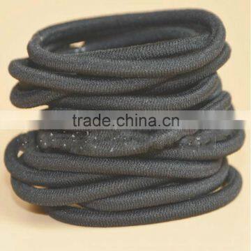 Black Ponytail Ring Elastic Hair Bands photo-5