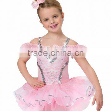 2016 lovely lace pink children tutu