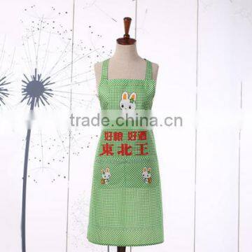 Advertising Promotional Gifts Small White Rabbit Kitchen Apron Custom Anti - Foupler Peach Skin ad Custom Gift Aprons photo-2