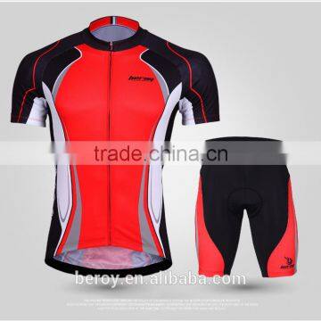 BEROY Sportswear Men's Designs Sublimation Printing Short Sleeve Jersey Cycling Set photo-3