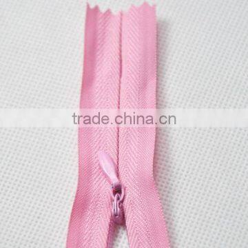 Invisible Nylon Zippers With Fabric Tape photo-4