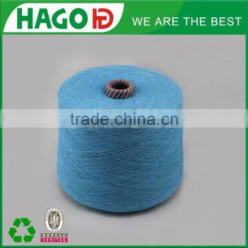 Various Blue Colors Recyceld Cotton Yarn for Weaving photo-4