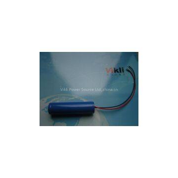 Rechargeable lithium ion battery 18650 2000mah cylindrical battery