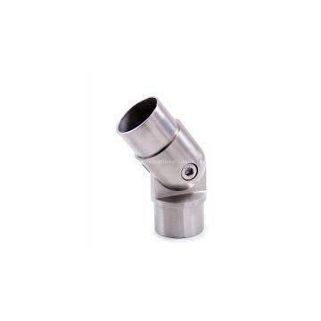 Stainless steel tube connector (handrail fitting)