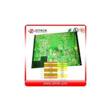 Impedance Control High TG170 Immersion Gold With 8Layer Board