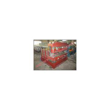 Trapezoidal Profile Roof Sheet Curving Machine With Mitsubishi PLC Controller