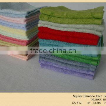 Hand Towel Square shape Bamboo and Organic Cotton fiber