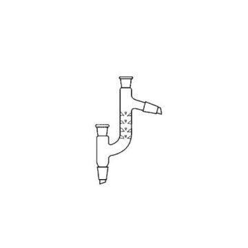 Standard Ground Mouth Fractionating Head With Thorn Tube