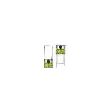 Tennis ball hopper, tennis ball picker, tennis ball wire basket,tennis ball display rack, tennis racket display shelf
