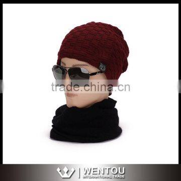 New Slouchy Mens Pom Pom Knit Hat photo-4