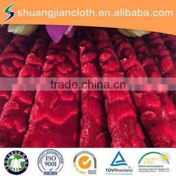 lurex brushed velvet fabric