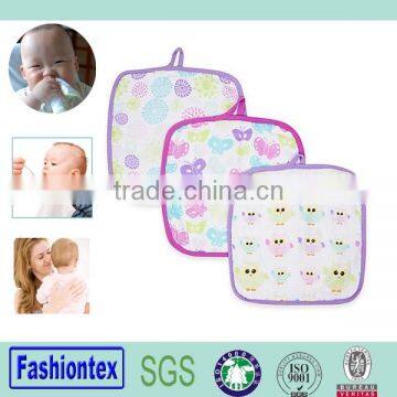 baby saliva towel 100% cotton muslin square towel