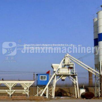 HZS150 green mobile concrete mixing plant