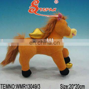 WMR13049-3 High quality soft plush horse toy/plush horse