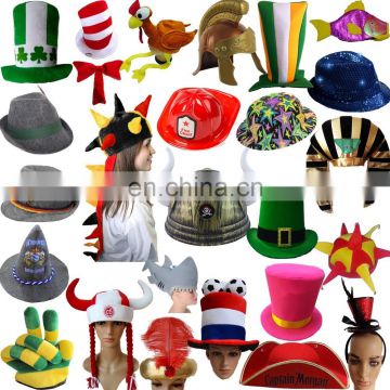 Factory direct sale top quality wholesale party funny various cheap hats for adults MFJ-0043