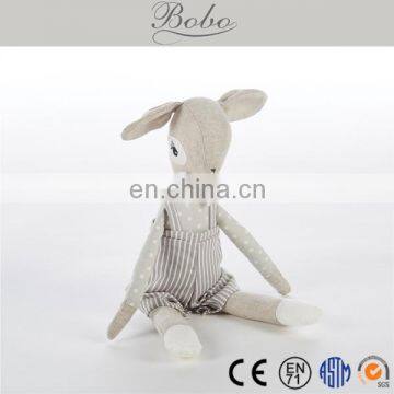 Dressed cloth baby deer stuffed soft toy 2017