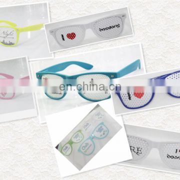 promotional printed lens sunglasses