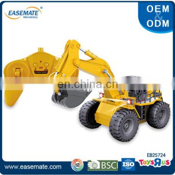 rc construction toy trucks excavator 6CH RC alloy excavator