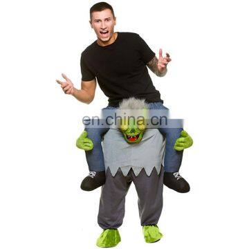 Funny Halloween Carnival Party Piggyback Ride On Zombie Costume