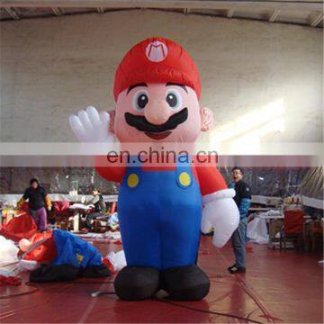 Adult Giant outdoor inflatable model/inflatable Xmas father christmas cartoon for promotion