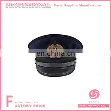 black police hat