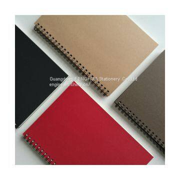 A5 Kraft Paper Spiral Notebook photo-3