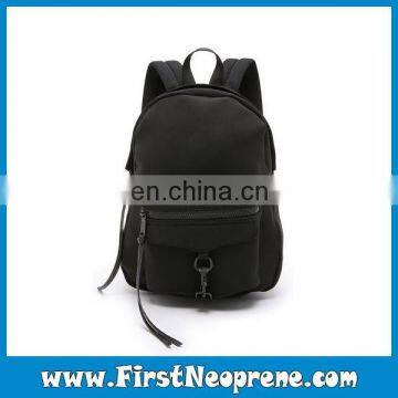 Shinning Star Cool Black Lightweight Neoprene Backpack photo-4