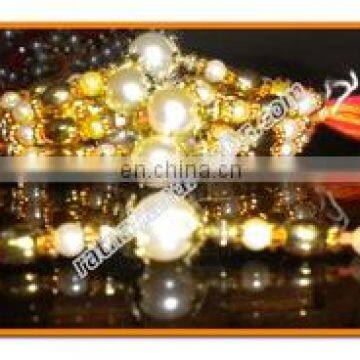 Exclusive Pearl Beads Rakhi 1