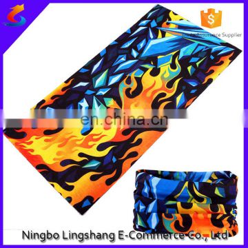 Custom fashion 100%Polyester magic multifunction seamless tube bandana factory price