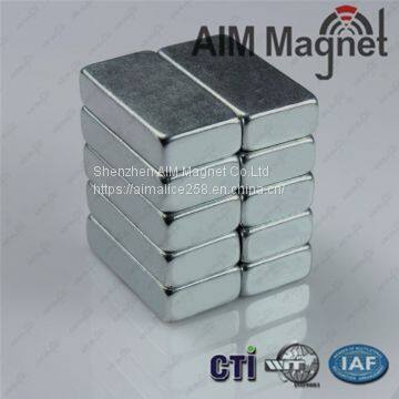 Оптовая продажа индивидуально изготовленных магнитных блоков формы размером D20*10*5 мм из неодимового магнита