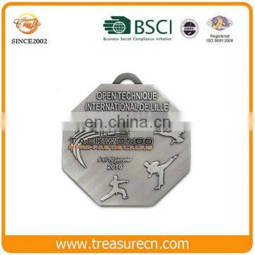 Custom design metal zinc alloy sport blank medal for award