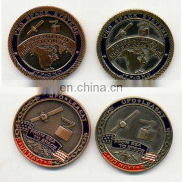 Brass or Zinc Coin Album Die Coin Engraved Coin