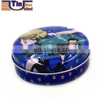 Wholesale mint candy packaging box , tin box