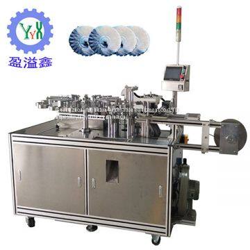 blue and white bubble packing machine