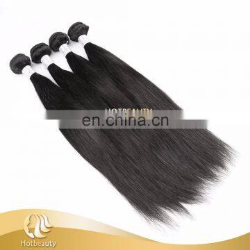 Straight style hair extension, Peruvian hair cheap