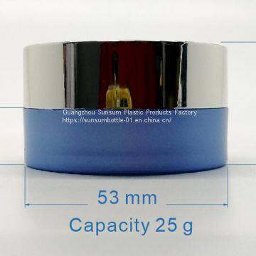 Factory Direct 20g 30g 50g Double Wall Plastic Cosmetic Cream Jar photo-5