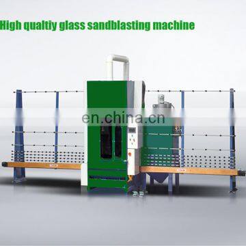 Auto glass sandblasting machine, automatic sand blasting equipment with PLC control